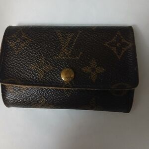 Louis Vuitton Brown Leather Key Holder